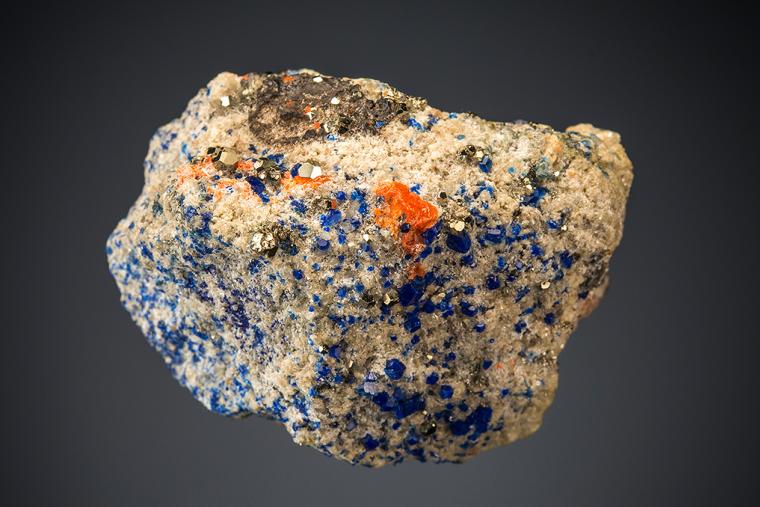 SODALITE with WURTZITE and PYRITE